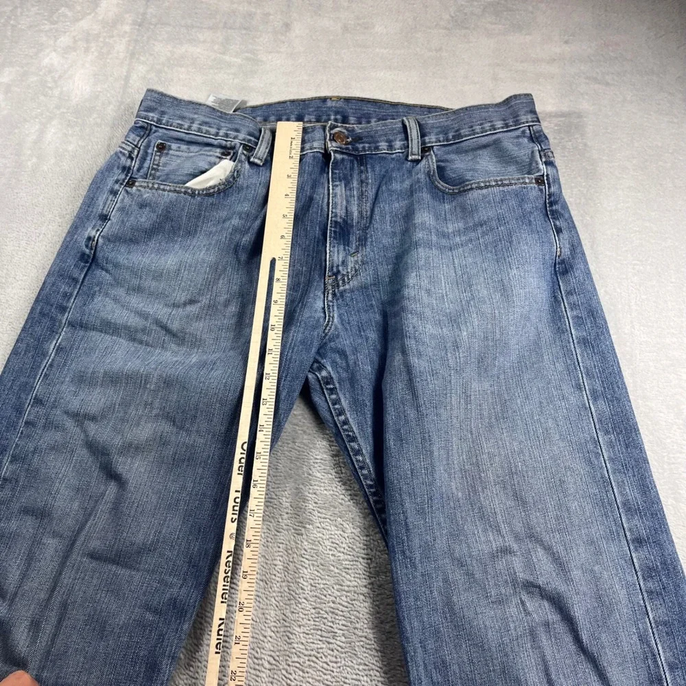 Levis 569 Loose Straight Fit Jeans Mens 34x32 Blue Medium Wash Denim 100% Cotton